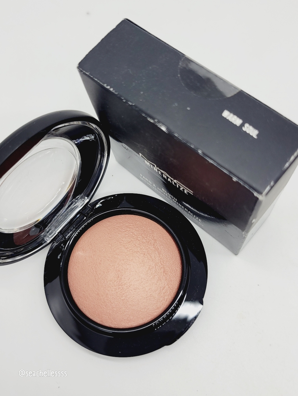 Warm Soul MAC Cosmetics Mineralize Blush Midtone Beige Gold Brand New In Box - Picture 2 of 8